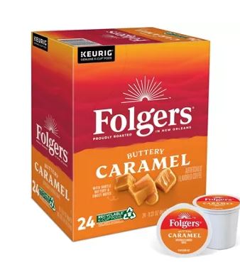 Folgers Caramel K-Cup - 24ct