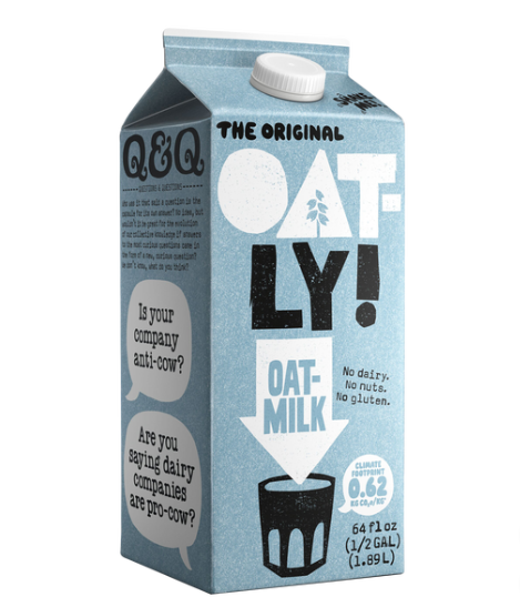 Oatly Oatmilk - 64oz ; 3ct