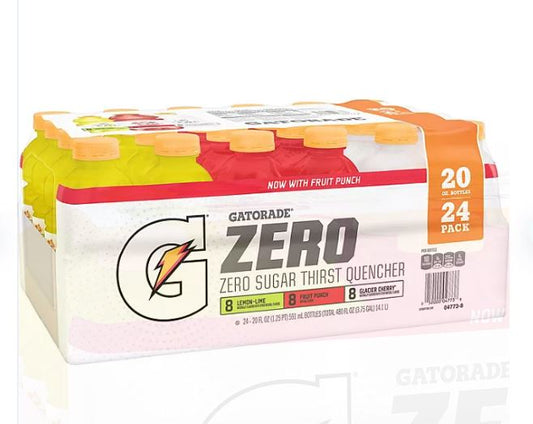 Gatorade Zero Variety Pack - 20oz; 24pk