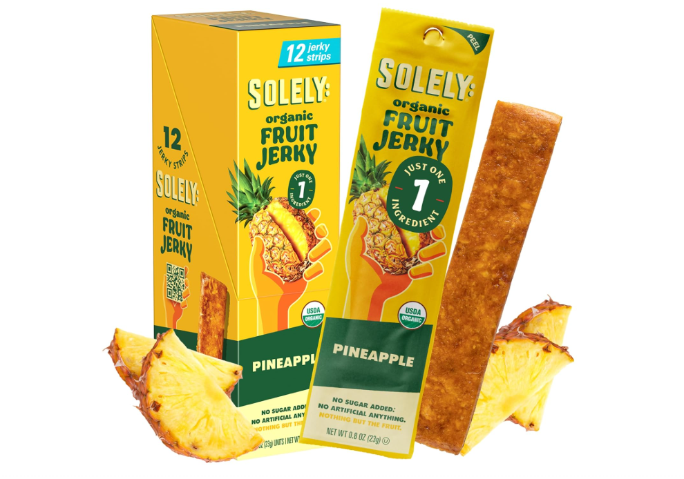 Solely Pineapple Fruit Jerky - 0.8oz. ; 12pk.
