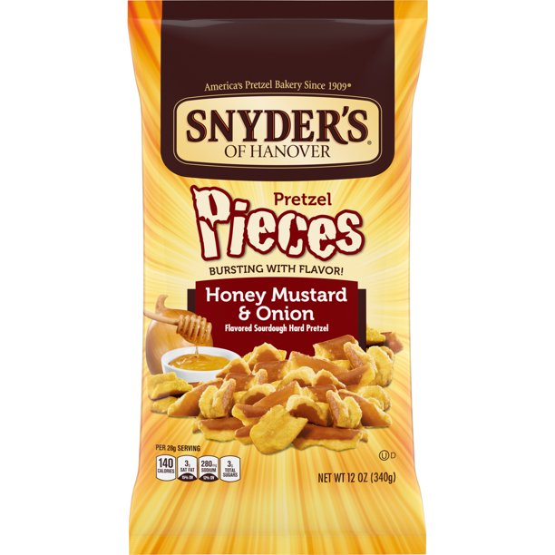Snyder's Honey Mustard & Onion Pretzel Pieces