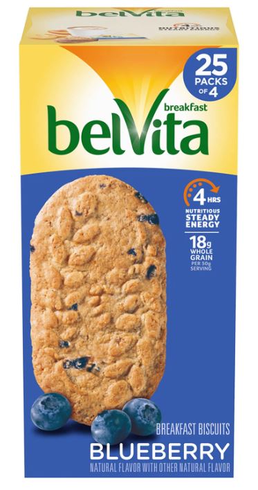 belVita Blueberry Breakfast Biscuits - 25pk