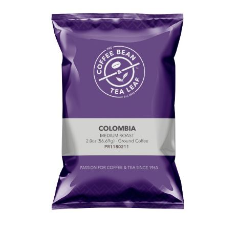 Coffee Bean & Tea Leaf - Colombia - 2oz ; 18pk