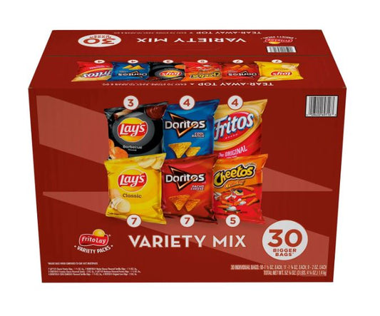 Frito-Lay Variety Mix - 30pk.