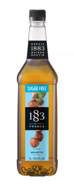 1883 Flavoring Syrup - Sugar Free Hazelnut + 1 Syrup Pump