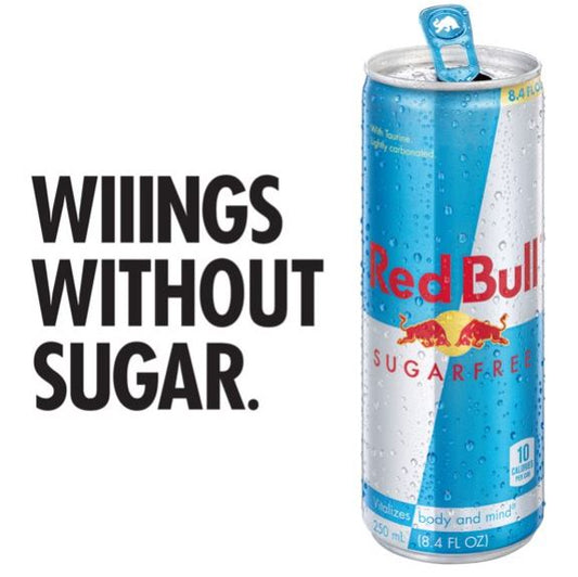 Red Bull Energy Sugar free - 8.4oz; 24pk