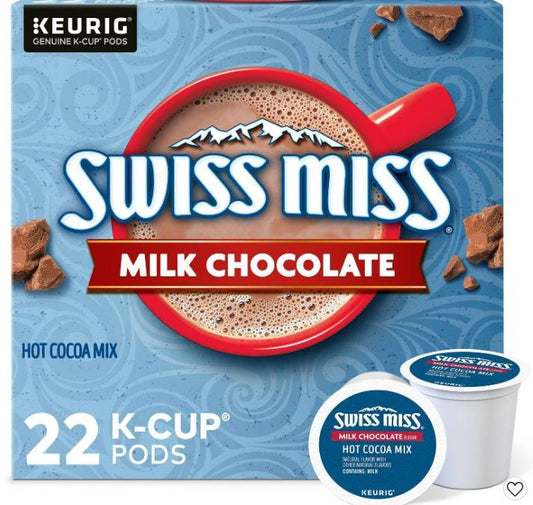 Swiss Miss Milk Chocolate Hot Cocoa K-Cup - 22ct.