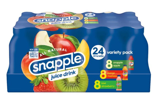 Snapple Juice Variety Pack - 20oz ; 24pk