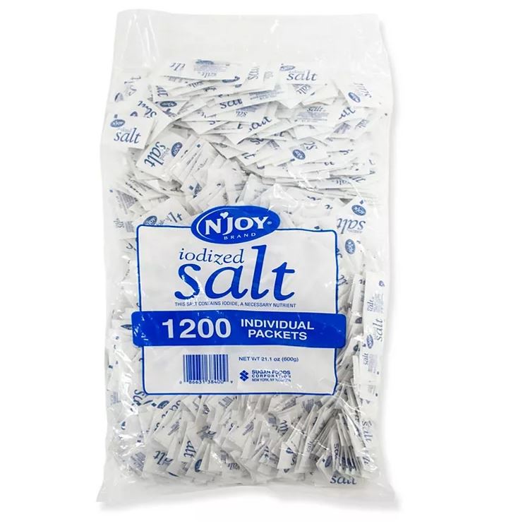 N'Joy Salt Packets - 1200ct