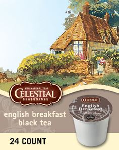 Celestial English Breakfast Tea K-Cups - 24ct