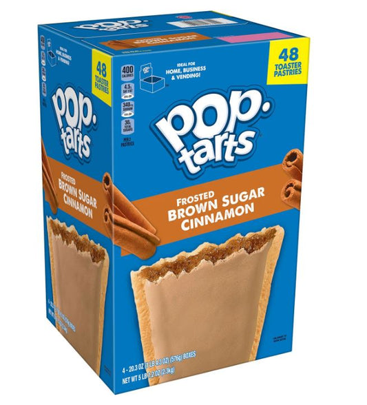 Pop Tarts - Brown Sugar Cinnamon - 48ct