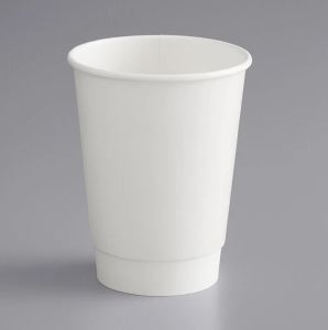 Choice Double Wall White Cups - 12oz ; 500ct