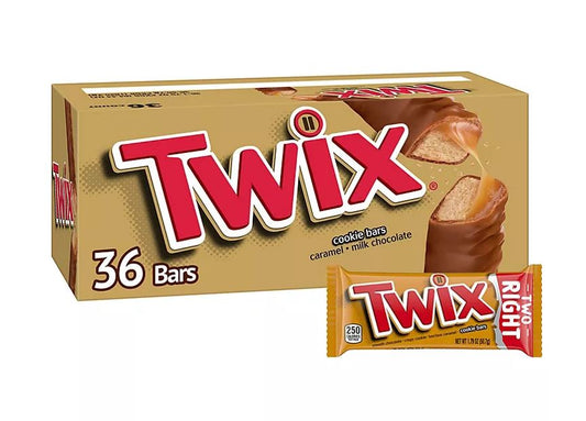 Twix Candy Bars - 36pk