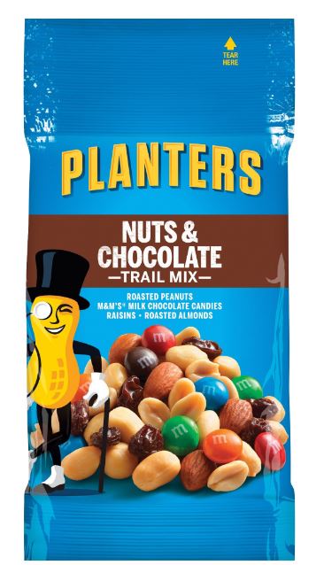 Planters Nut & Chocolate Trail Mix - 2oz ; 72oz