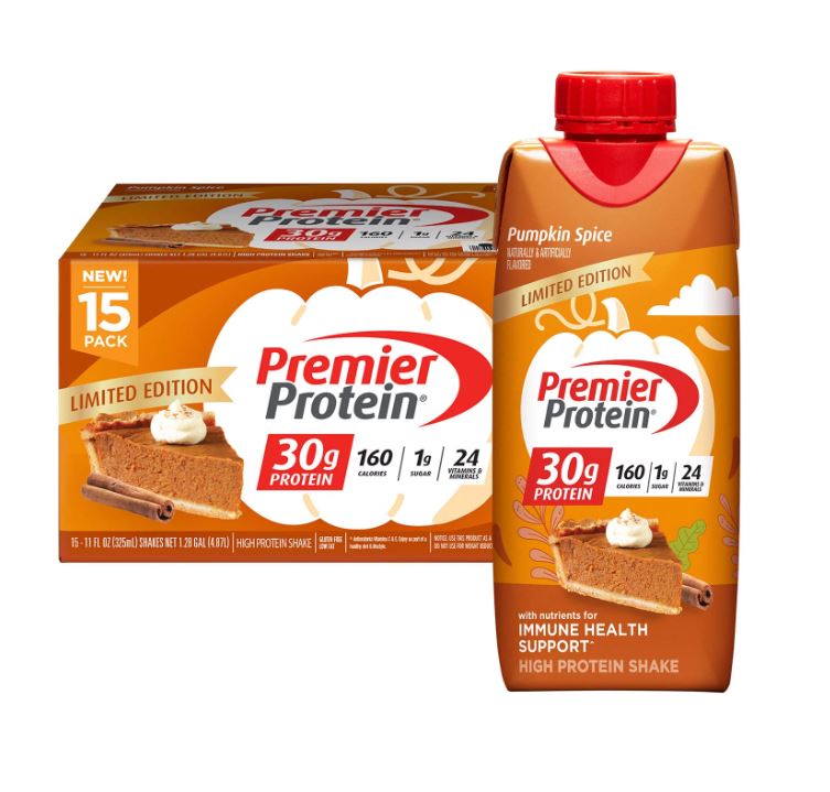 Premier Protein Shake - Pumpkin - 15pk