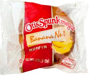Otis Spunkmeyer Banana Nut Muffin - 24pk
