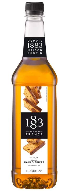 1883 Flavoring Syrup - Gingerbread + 1 Syrup Pump