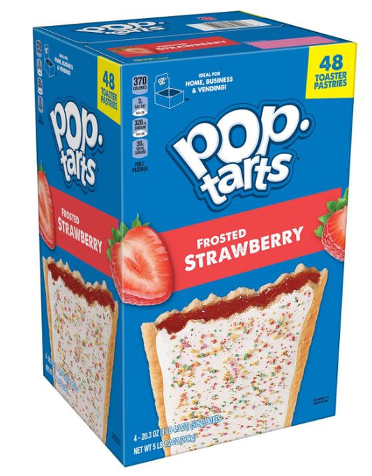 Pop Tarts - Frosted Strawberry - 48ct