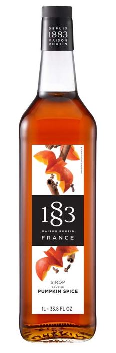 1883 Flavoring Syrup - Pumpkin Spice + 1 Syrup Pump