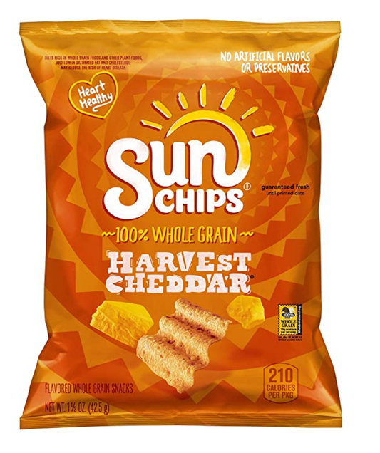 SunChips - Harvest Cheddar - 1.5oz; 64pk