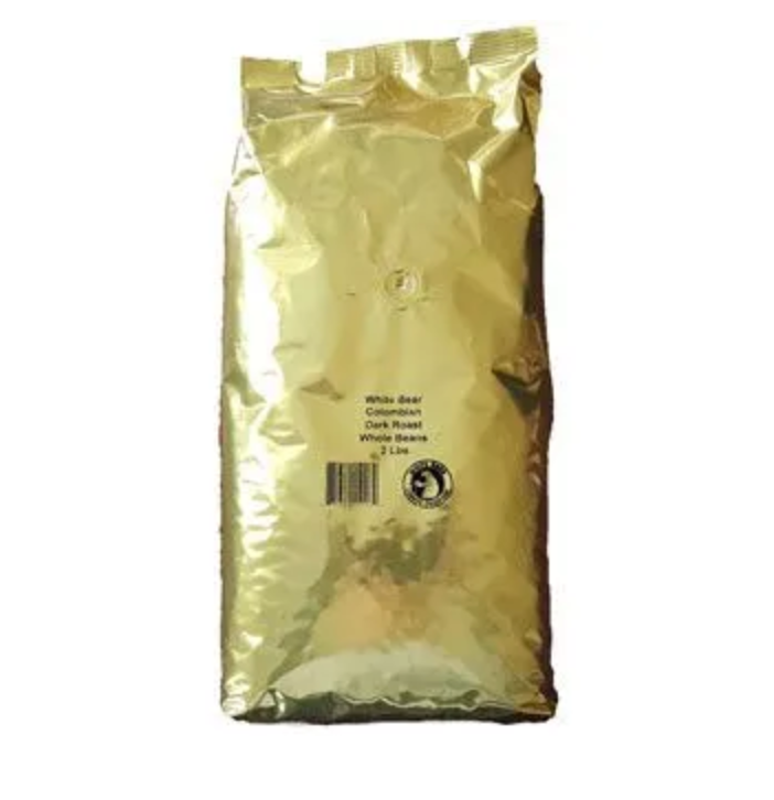 White Bear - Regular Decaf Whole Bean Coffee - 1.75lb