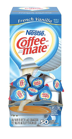 Nestle Coffee Mate - French Vanilla Liquid Creamer Cups - 50 Count