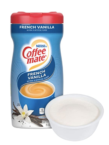 Nestle Coffee Mate - French Vanilla Powder Creamer Canister - 15oz