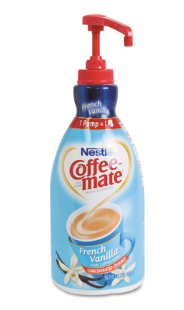 Nestle Coffee Mate - Non-Dairy French Vanilla Pump Creamer - 1.5 Liter