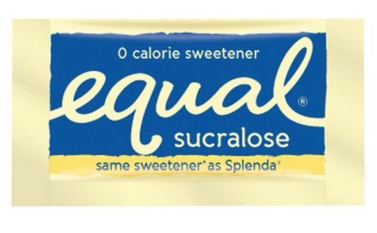 Equal Sweetener Yellow Packets