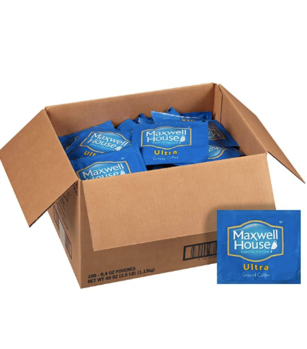 Maxwell House - Ultra Ground 4-Cup Filter Packs - 100 Count