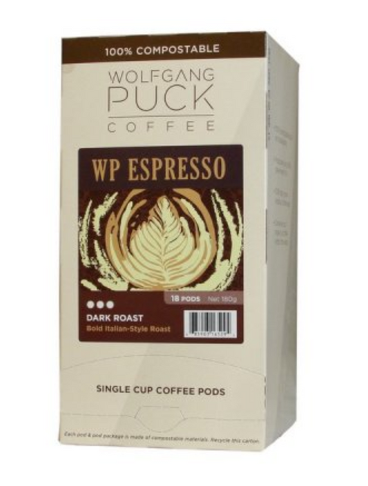 Wolfgang Puck - Soft Coffee Pods - WP Espresso
