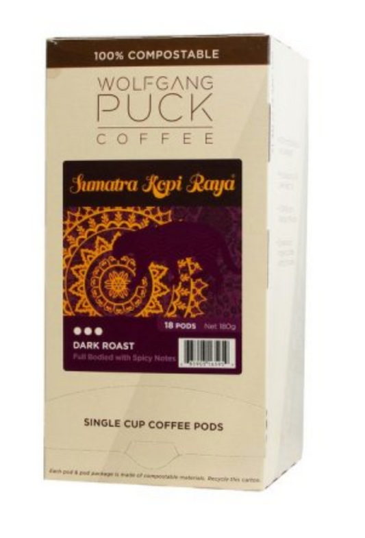 Wolfgang Puck - Soft Coffee Pods - Sumatra Kopi Raya