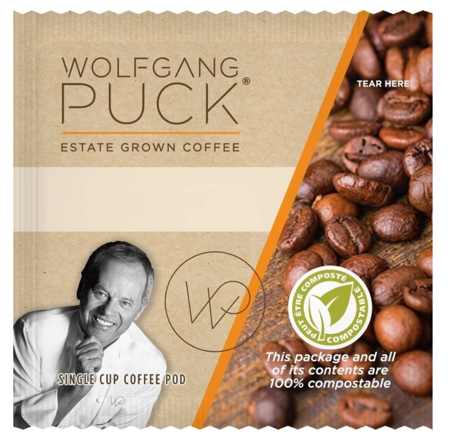 Wolfgang Puck - Soft Coffee Pods - Columbian Fair Trade Organic