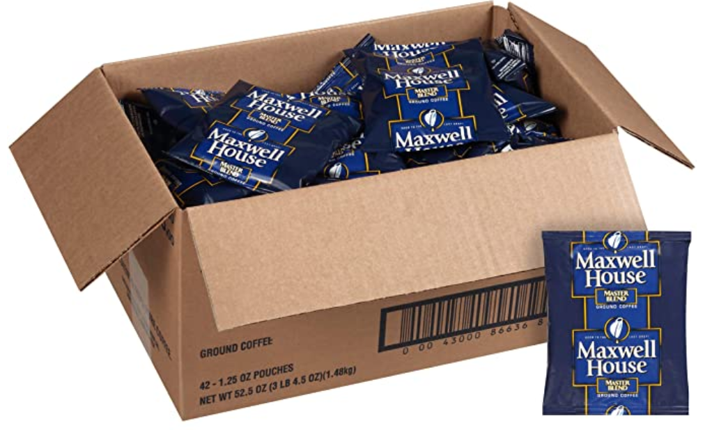 Maxwell House - Master Blend Ground Coffee Portion Packs - 42 Count