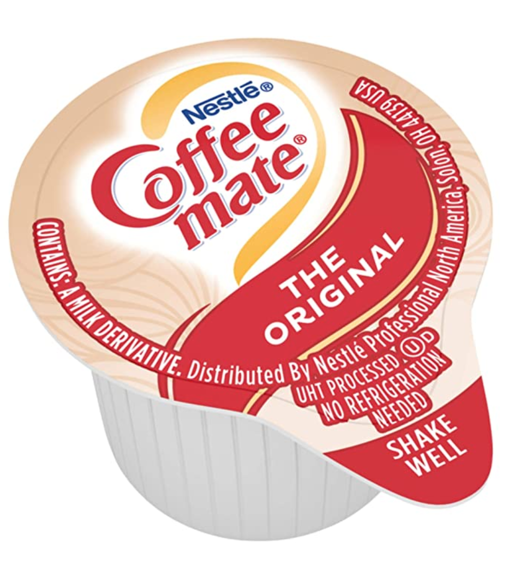 Nestle Coffee Mate - Original Liquid Creamer Cups - 50 Count