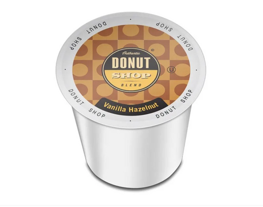 The Authentic Donut Shop - Vanilla Hazelnut - 24 Count