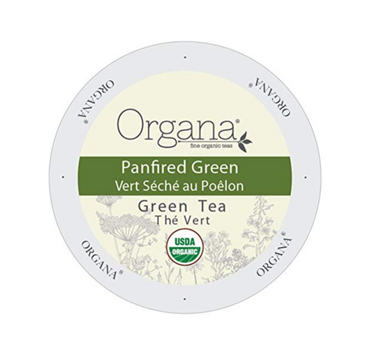 Organa Tea - Panfired Green Tea - 24 Count