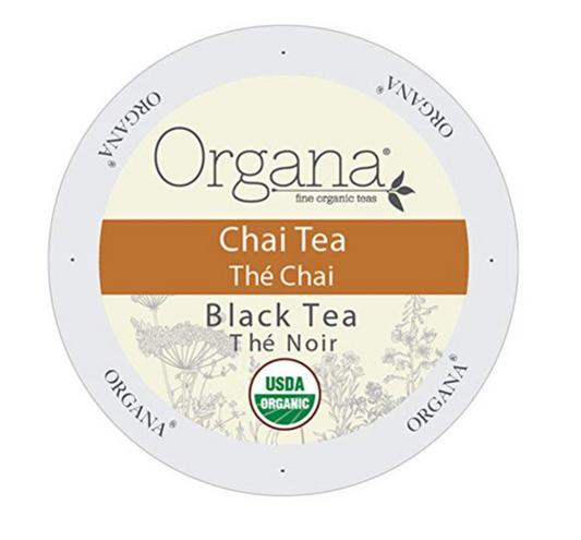 Organa Tea - Chai Tea - 24 Count