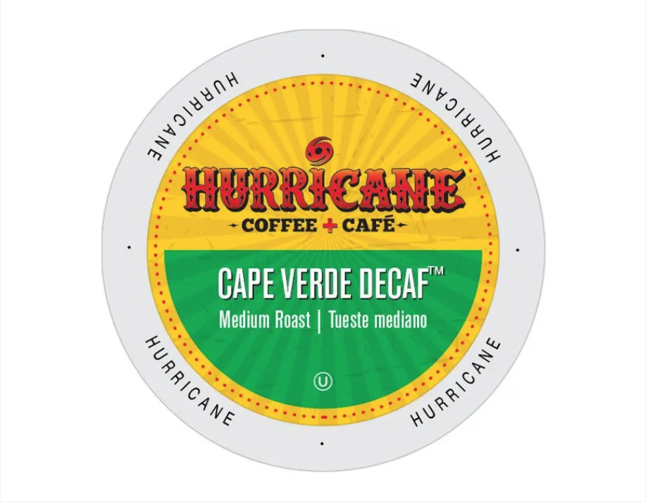 Hurricane Coffee - Cape Verde Decaf - 24 Count