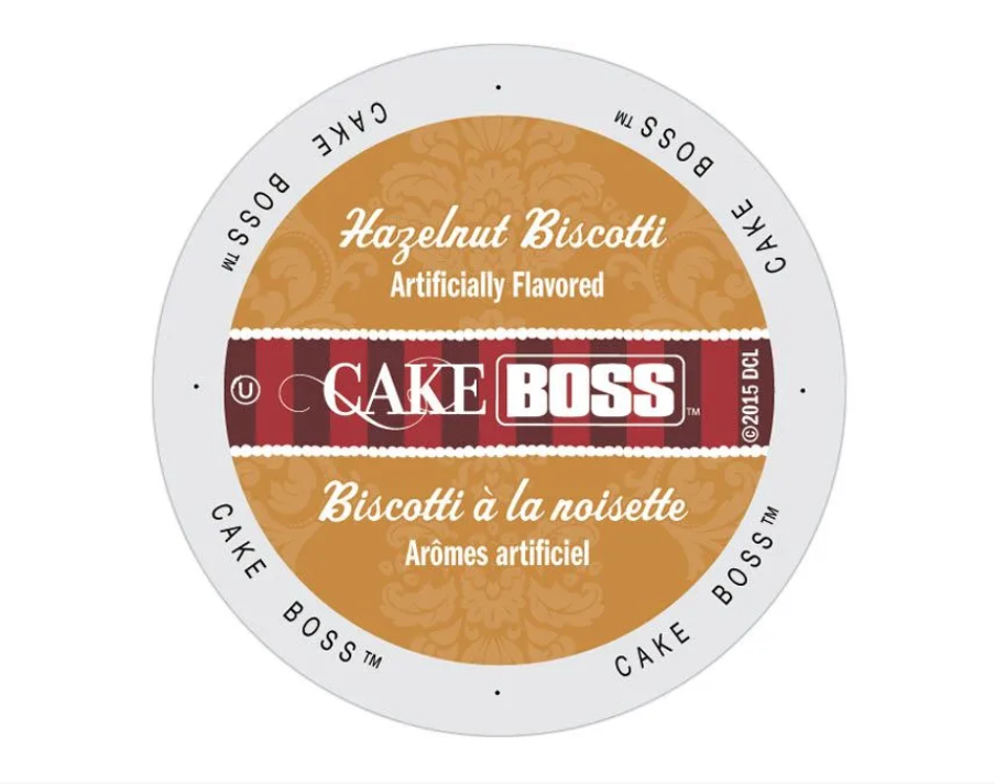 Cake Boss - Hazelnut Biscotti - 24 Count
