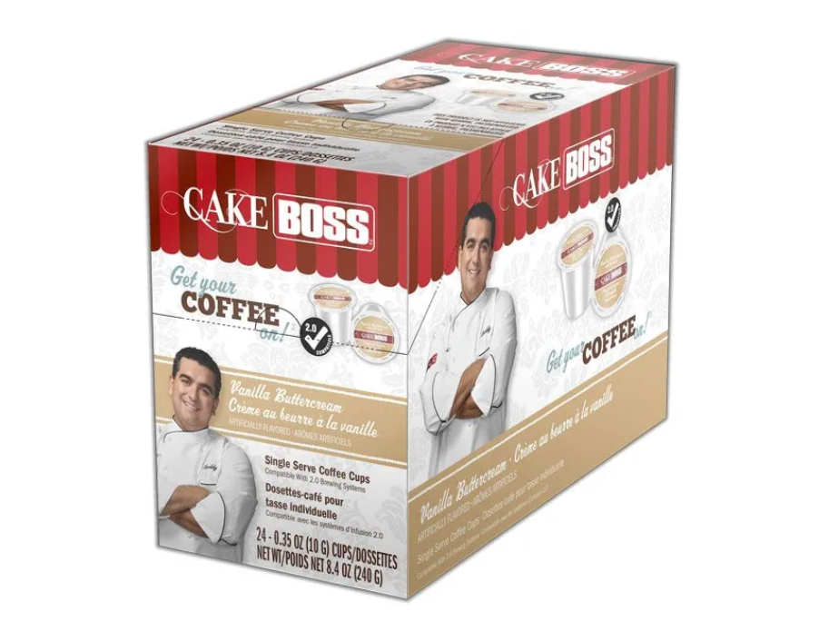 Cake Boss - Vanilla Buttercream - 24 Count