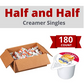 International Delight - Half & Half Creamer Cups - 180 Count
