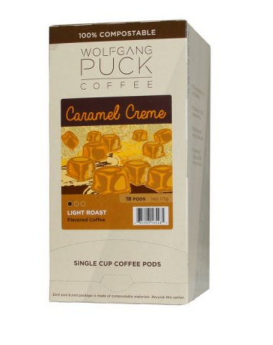 Wolfgang Puck - Soft Coffee Pods - Caramel Creme