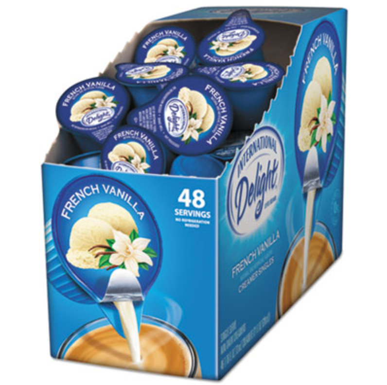 International Delight - French Vanilla Creamer Cups - 48 Count