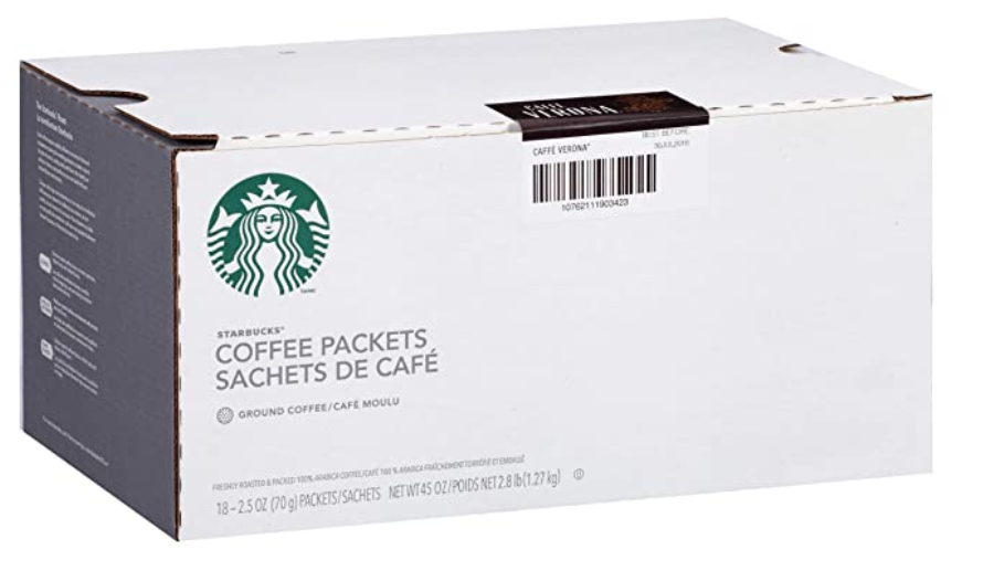 Starbucks - Ground Coffee Portion Pack - Veranda (Blonde) - 2.5oz; 18 Count