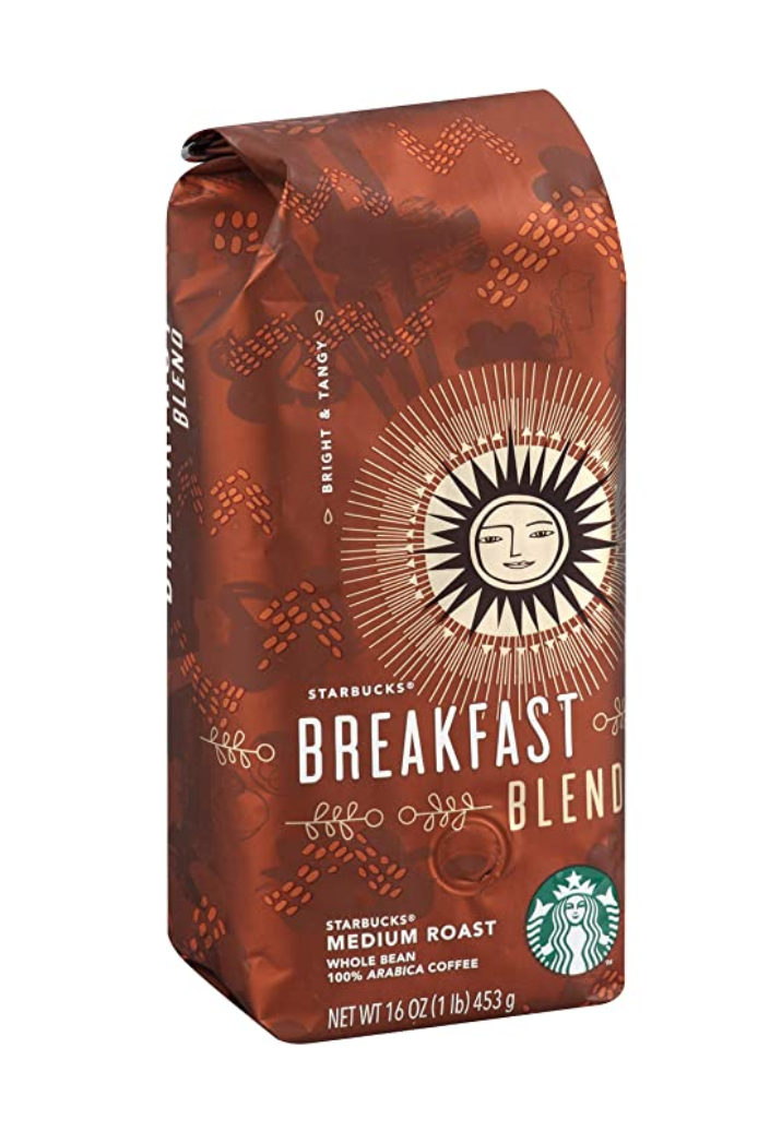 Starbucks - Whole Bean Coffee - Breakfast Blend - 1lb – Company Coffee ...