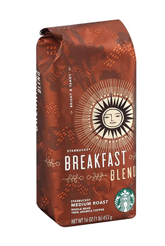 Starbucks - Whole Bean Coffee - Breakfast Blend - 1lb