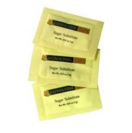 Grindstone Cafe - Yellow Packet Sweetener - 2000 Count