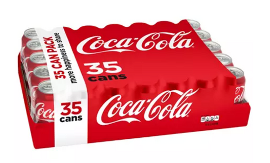 Coca Cola Soda Cans - 12oz; 35pk