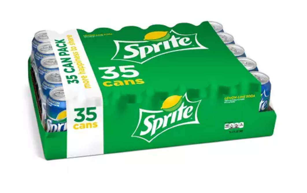Sprite Soda Cans - 12oz; 35pk